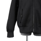 VALENTINO GARAVANI ヴァレンティノ ガラヴァーニ / 21AW 美品 ブラックメッシュ ロゴプリント ルーズフィット ボンバージャケット/ WV0CIK407VH / size 44 (BLACK)