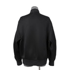 VALENTINO GARAVANI ヴァレンティノ ガラヴァーニ / 21AW 美品 ブラックメッシュ ロゴプリント ルーズフィット ボンバージャケット/ WV0CIK407VH / size 44 (BLACK)