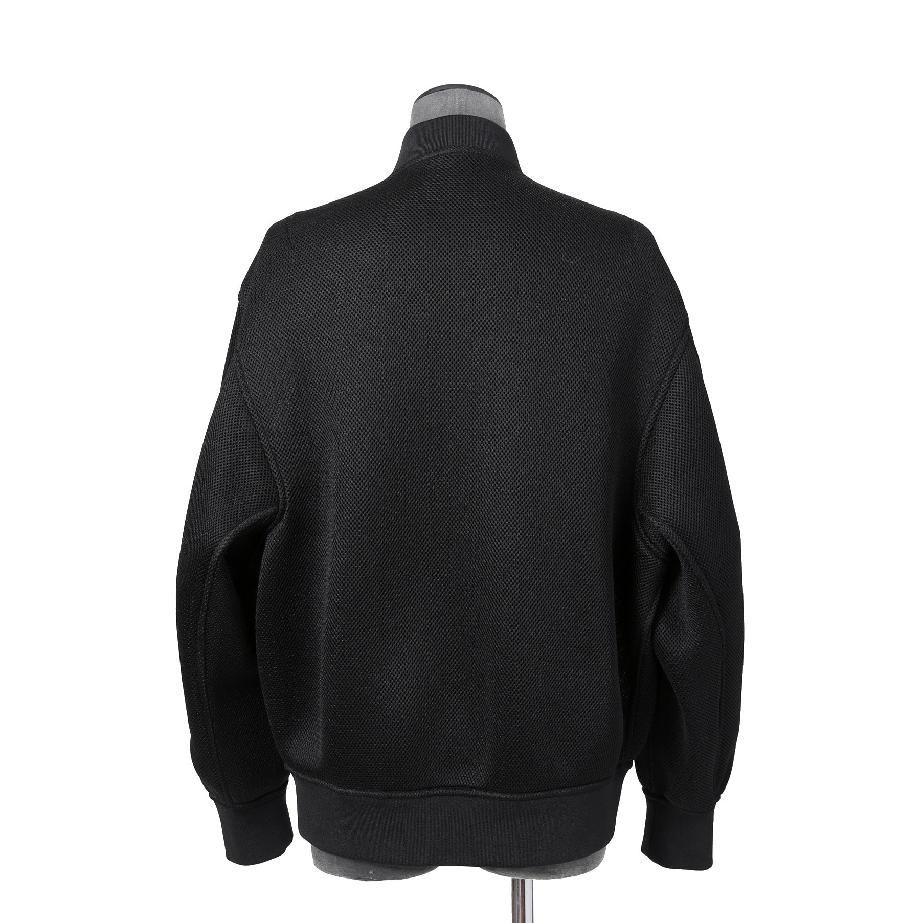 VALENTINO GARAVANI ヴァレンティノ ガラヴァーニ / 21AW 美品 ブラックメッシュ ロゴプリント ルーズフィット ボンバージャケット/ WV0CIK407VH / size 44 (BLACK)