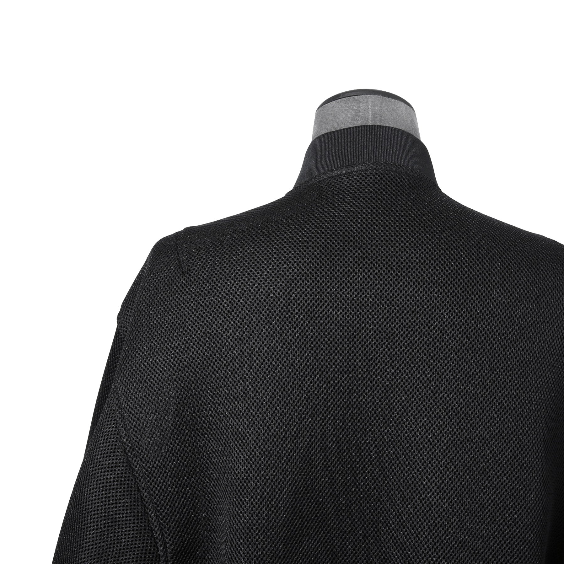 VALENTINO GARAVANI ヴァレンティノ ガラヴァーニ / 21AW 美品 ブラックメッシュ ロゴプリント ルーズフィット ボンバージャケット/ WV0CIK407VH / size 44 (BLACK)