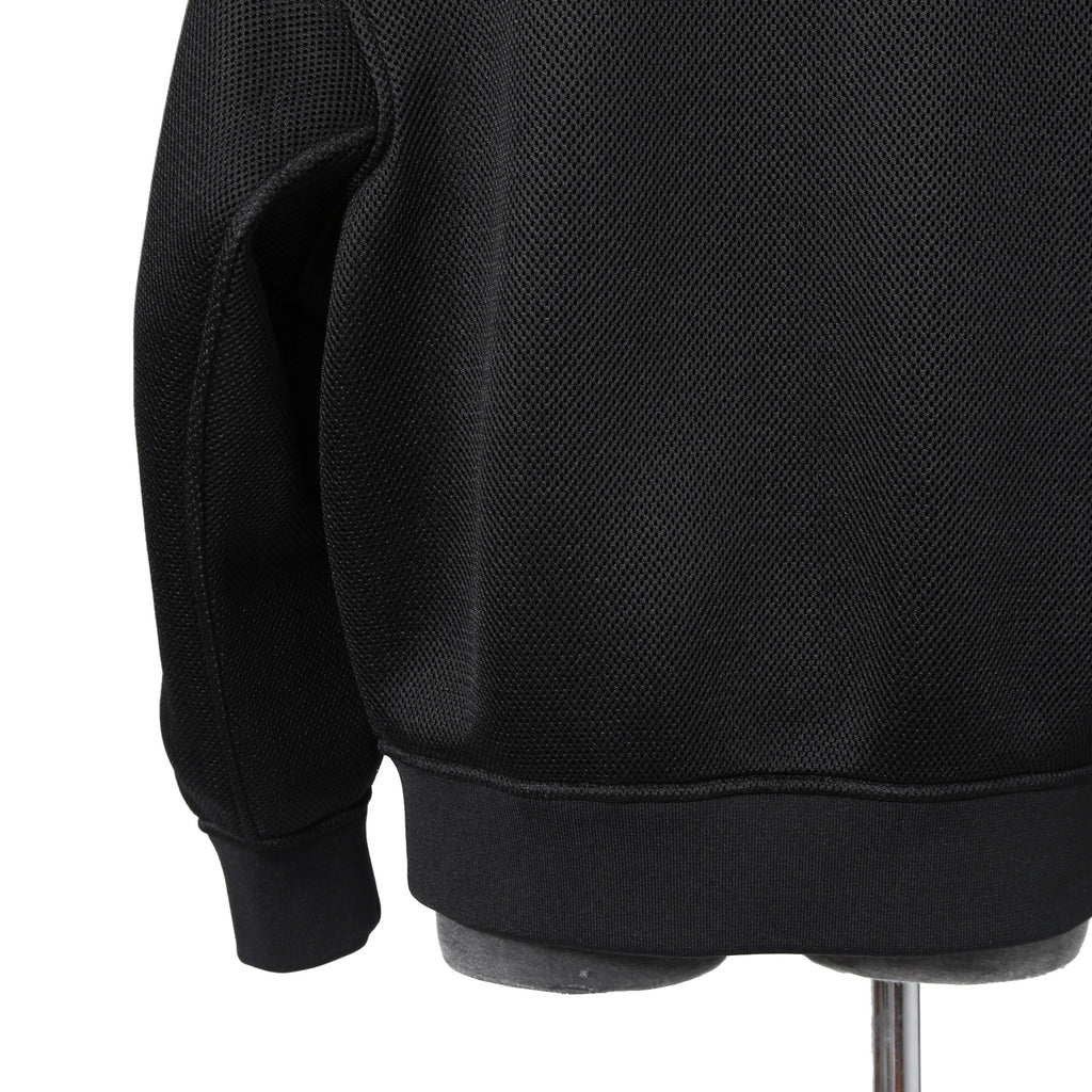 VALENTINO GARAVANI ヴァレンティノ ガラヴァーニ / 21AW 美品 ブラックメッシュ ロゴプリント ルーズフィット ボンバージャケット/ WV0CIK407VH / size 44 (BLACK)