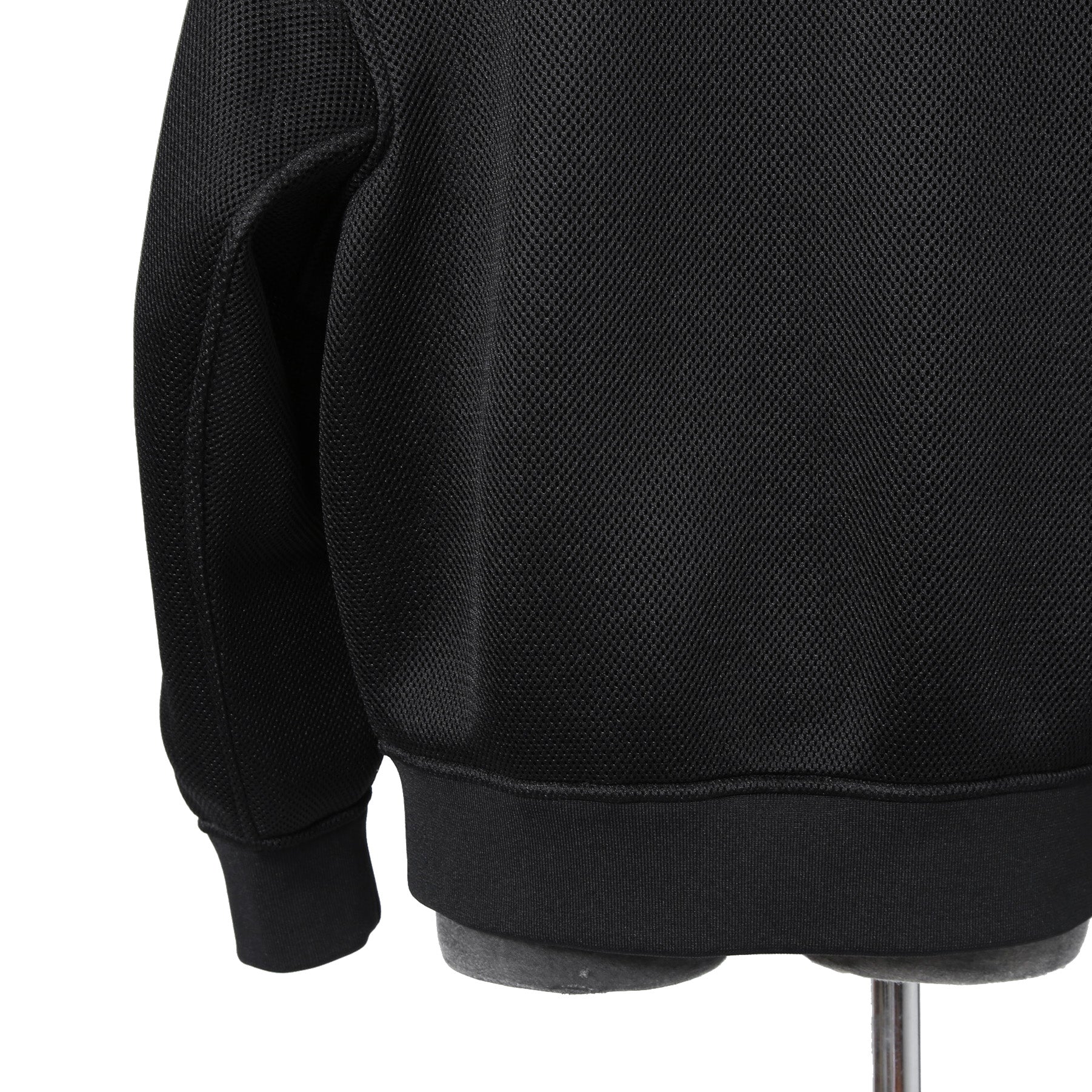 VALENTINO GARAVANI ヴァレンティノ ガラヴァーニ / 21AW 美品 ブラックメッシュ ロゴプリント ルーズフィット ボンバージャケット/ WV0CIK407VH / size 44 (BLACK)