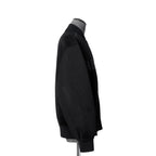 VALENTINO GARAVANI ヴァレンティノ ガラヴァーニ / 21AW 美品 ブラックメッシュ ロゴプリント ルーズフィット ボンバージャケット/ WV0CIK407VH / size 44 (BLACK)