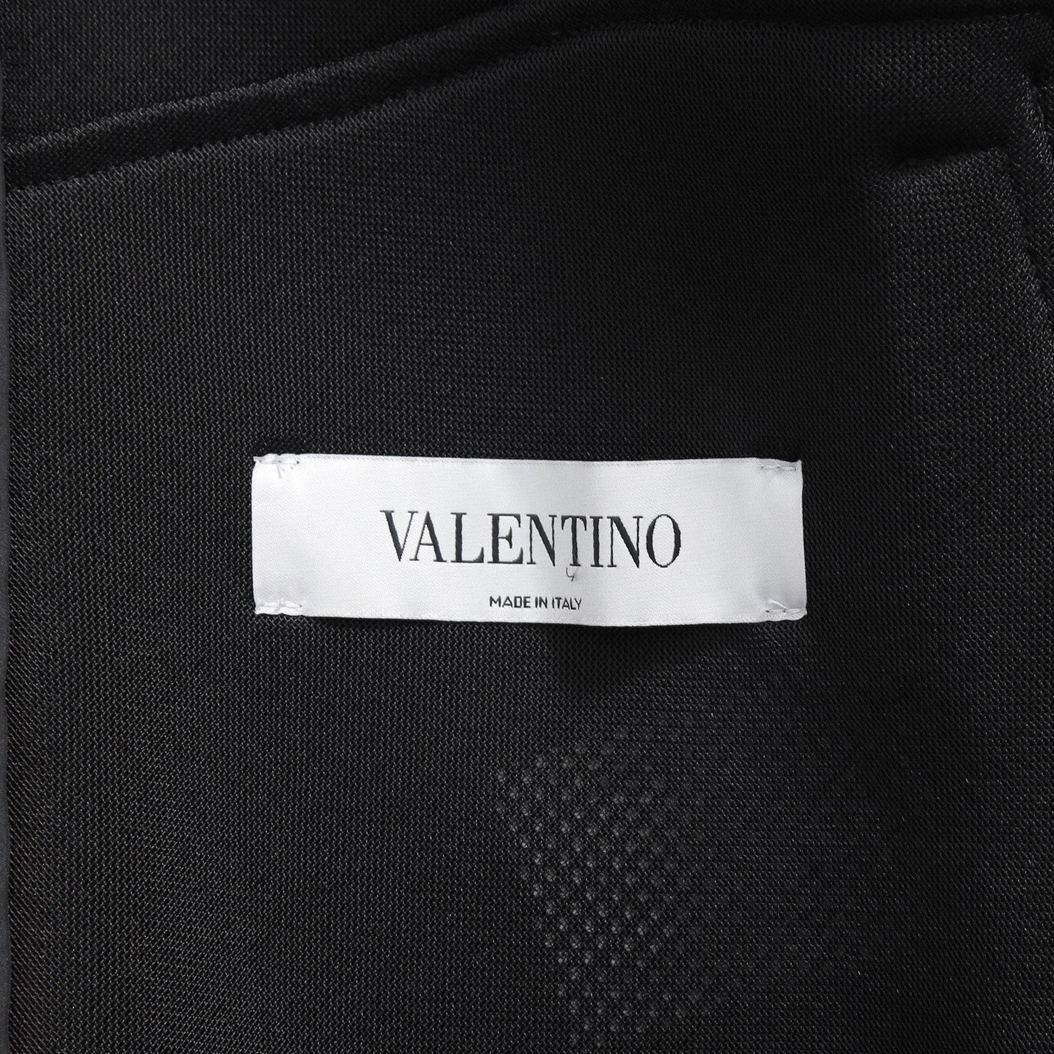 VALENTINO GARAVANI ヴァレンティノ ガラヴァーニ / 21AW 美品 ブラックメッシュ ロゴプリント ルーズフィット ボンバージャケット/ WV0CIK407VH / size 44 (BLACK)