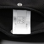 VALENTINO GARAVANI ヴァレンティノ ガラヴァーニ / 21AW 美品 ブラックメッシュ ロゴプリント ルーズフィット ボンバージャケット/ WV0CIK407VH / size 44 (BLACK)