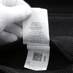 VALENTINO GARAVANI ヴァレンティノ ガラヴァーニ / 21AW 美品 ブラックメッシュ ロゴプリント ルーズフィット ボンバージャケット/ WV0CIK407VH / size 44 (BLACK)