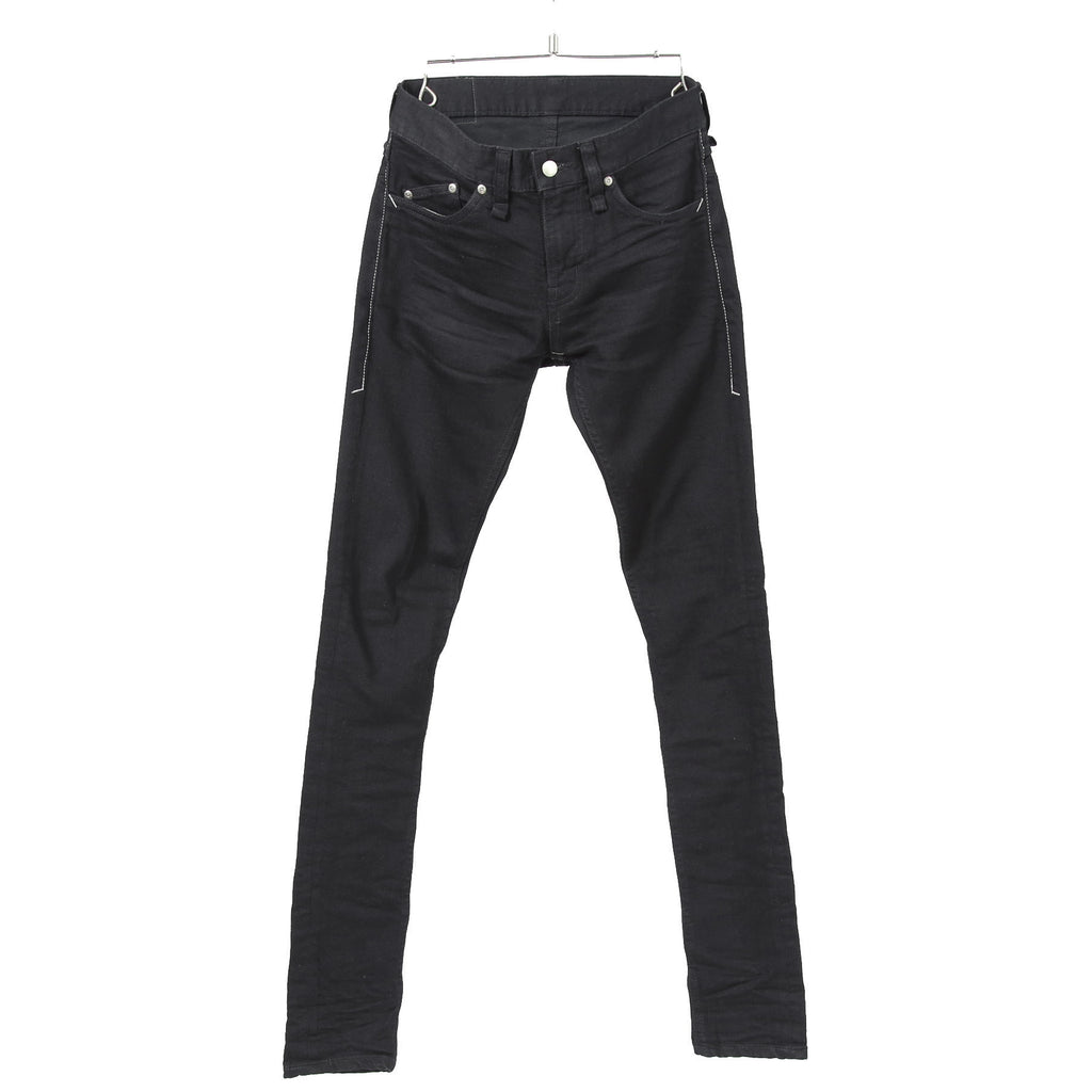 STRUM ストラム / 21SS 美品 11oz オーガニックコットン ストレッチデニム SKINNY JOHN スキニー ワンウォッシュ / size 28 (BLACK )