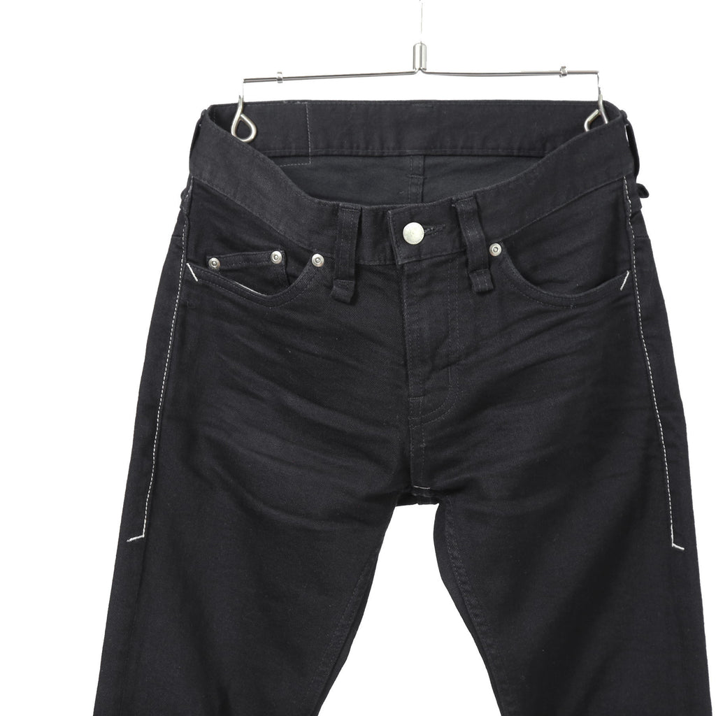 STRUM ストラム / 21SS 美品 11oz オーガニックコットン ストレッチデニム SKINNY JOHN スキニー ワンウォッシュ / size 28 (BLACK )