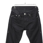 STRUM ストラム / 21SS 美品 11oz オーガニックコットン ストレッチデニム SKINNY JOHN スキニー ワンウォッシュ / size 28 (BLACK )