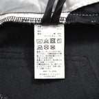 STRUM ストラム / 21SS 美品 11oz オーガニックコットン ストレッチデニム SKINNY JOHN スキニー ワンウォッシュ / size 28 (BLACK )