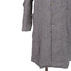 DEVOA デヴォア / 23SS ラミー アナトミカル ロング シャツ コート / size 2 (Vintage Blue)