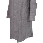 DEVOA デヴォア / 23SS ラミー アナトミカル ロング シャツ コート / size 2 (Vintage Blue)
