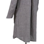 DEVOA デヴォア / 23SS ラミー アナトミカル ロング シャツ コート / size 2 (Vintage Blue)