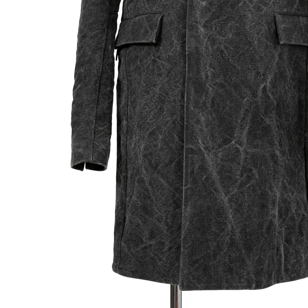 新品 taichimurakami タイチムラカミ / 24AW DOUBLE BREASTED WORK COAT  / size 6 (WASHED BLACK)