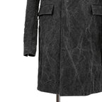 新品 taichimurakami タイチムラカミ / 24AW DOUBLE BREASTED WORK COAT  / size 6 (WASHED BLACK)