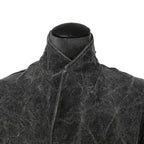 新品 taichimurakami タイチムラカミ / 24AW DOUBLE BREASTED WORK COAT  / size 6 (WASHED BLACK)