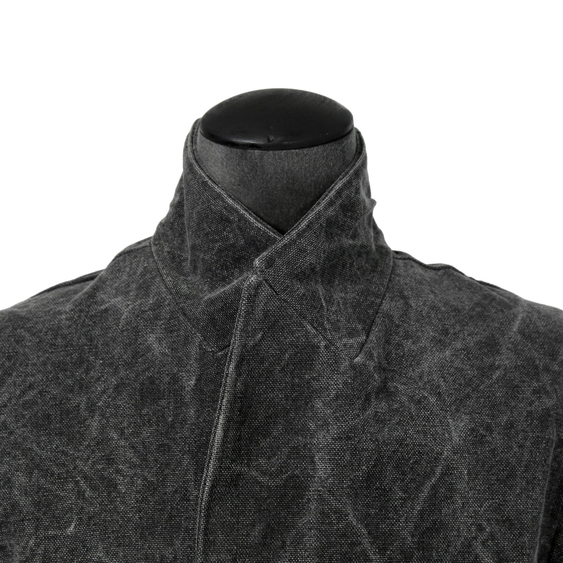 新品 taichimurakami タイチムラカミ / 24AW DOUBLE BREASTED WORK COAT  / size 6 (WASHED BLACK)