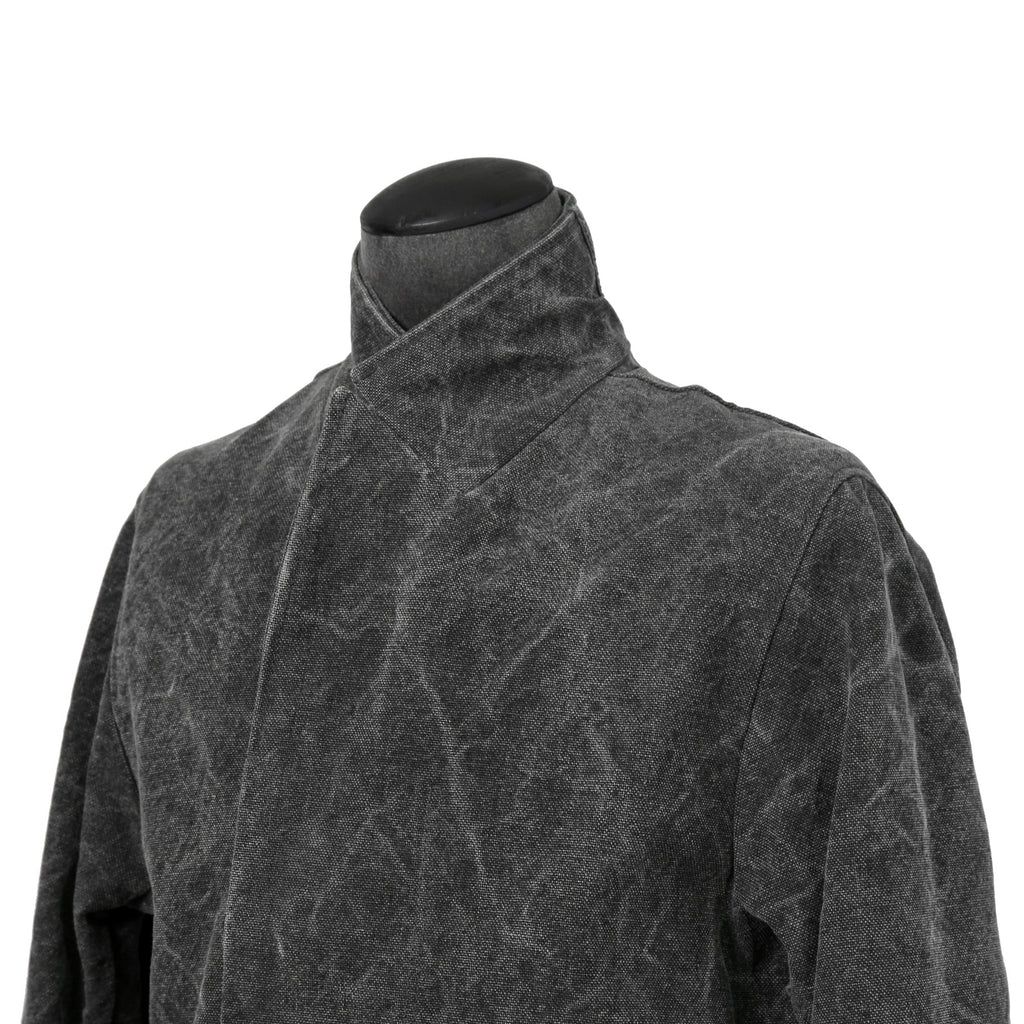 新品 taichimurakami タイチムラカミ / 24AW DOUBLE BREASTED WORK COAT  / size 6 (WASHED BLACK)