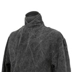 新品 taichimurakami タイチムラカミ / 24AW DOUBLE BREASTED WORK COAT  / size 6 (WASHED BLACK)