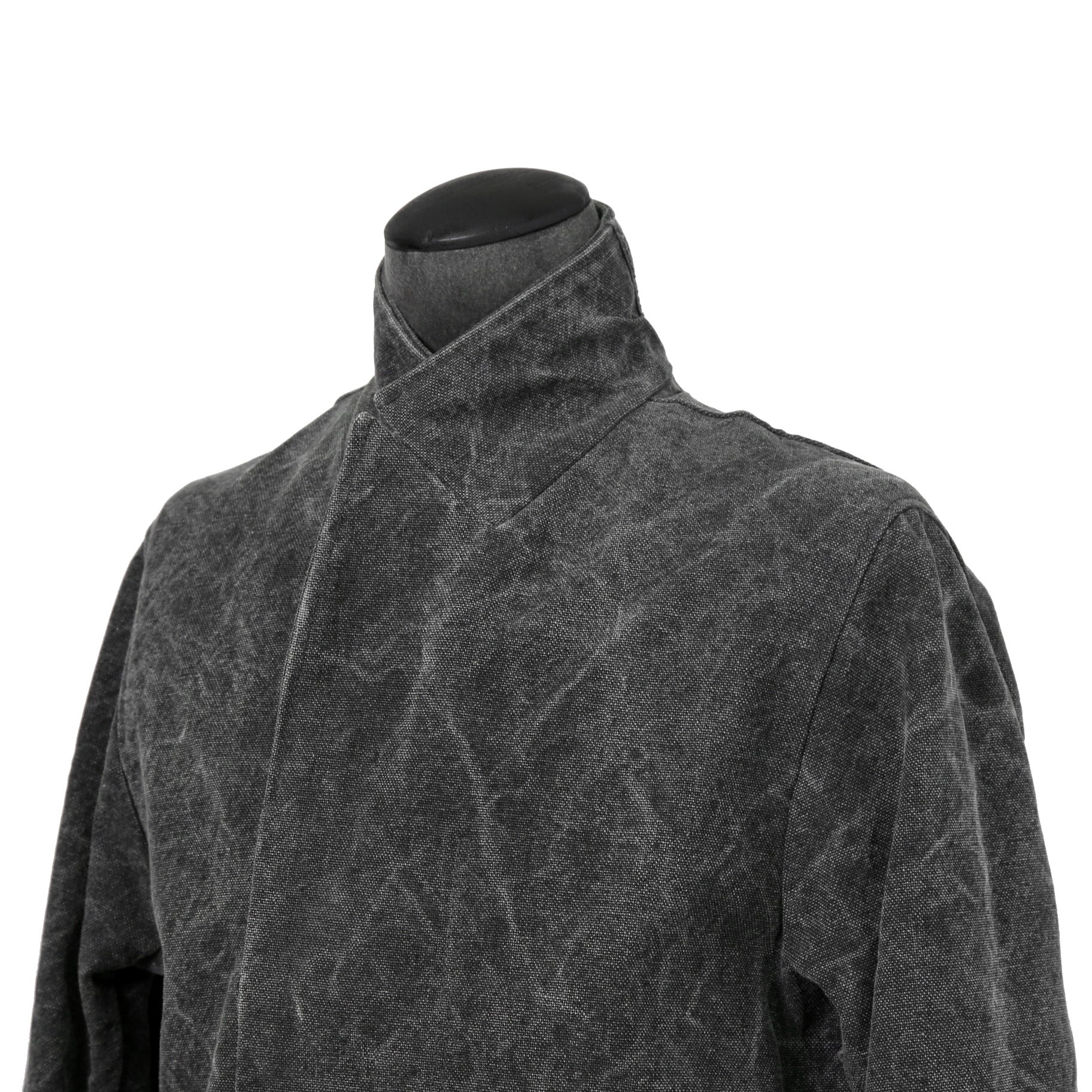 新品 taichimurakami タイチムラカミ / 24AW DOUBLE BREASTED WORK COAT  / size 6 (WASHED BLACK)