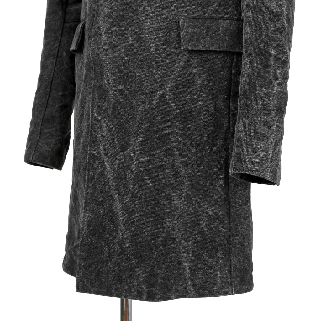 新品 taichimurakami タイチムラカミ / 24AW DOUBLE BREASTED WORK COAT  / size 6 (WASHED BLACK)