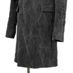 新品 taichimurakami タイチムラカミ / 24AW DOUBLE BREASTED WORK COAT  / size 6 (WASHED BLACK)