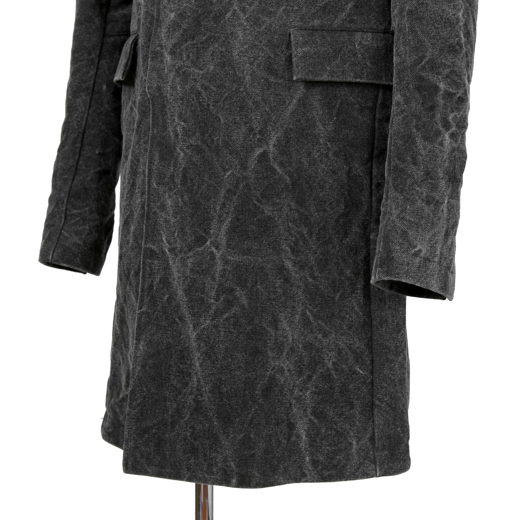 新品 taichimurakami タイチムラカミ / 24AW DOUBLE BREASTED WORK COAT  / size 6 (WASHED BLACK)