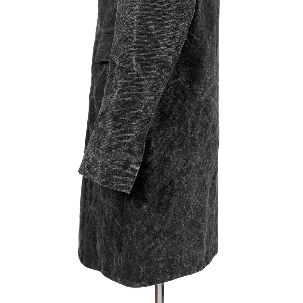 新品 taichimurakami タイチムラカミ / 24AW DOUBLE BREASTED WORK COAT  / size 6 (WASHED BLACK)