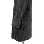 新品 taichimurakami タイチムラカミ / 24AW DOUBLE BREASTED WORK COAT  / size 6 (WASHED BLACK)