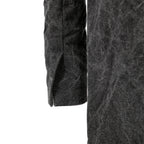 新品 taichimurakami タイチムラカミ / 24AW DOUBLE BREASTED WORK COAT  / size 6 (WASHED BLACK)