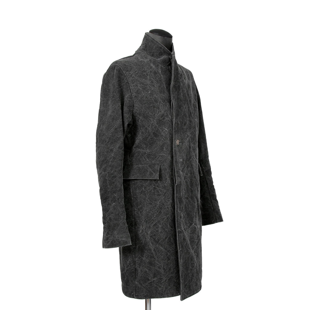 新品 taichimurakami タイチムラカミ / 24AW DOUBLE BREASTED WORK COAT  / size 6 (WASHED BLACK)