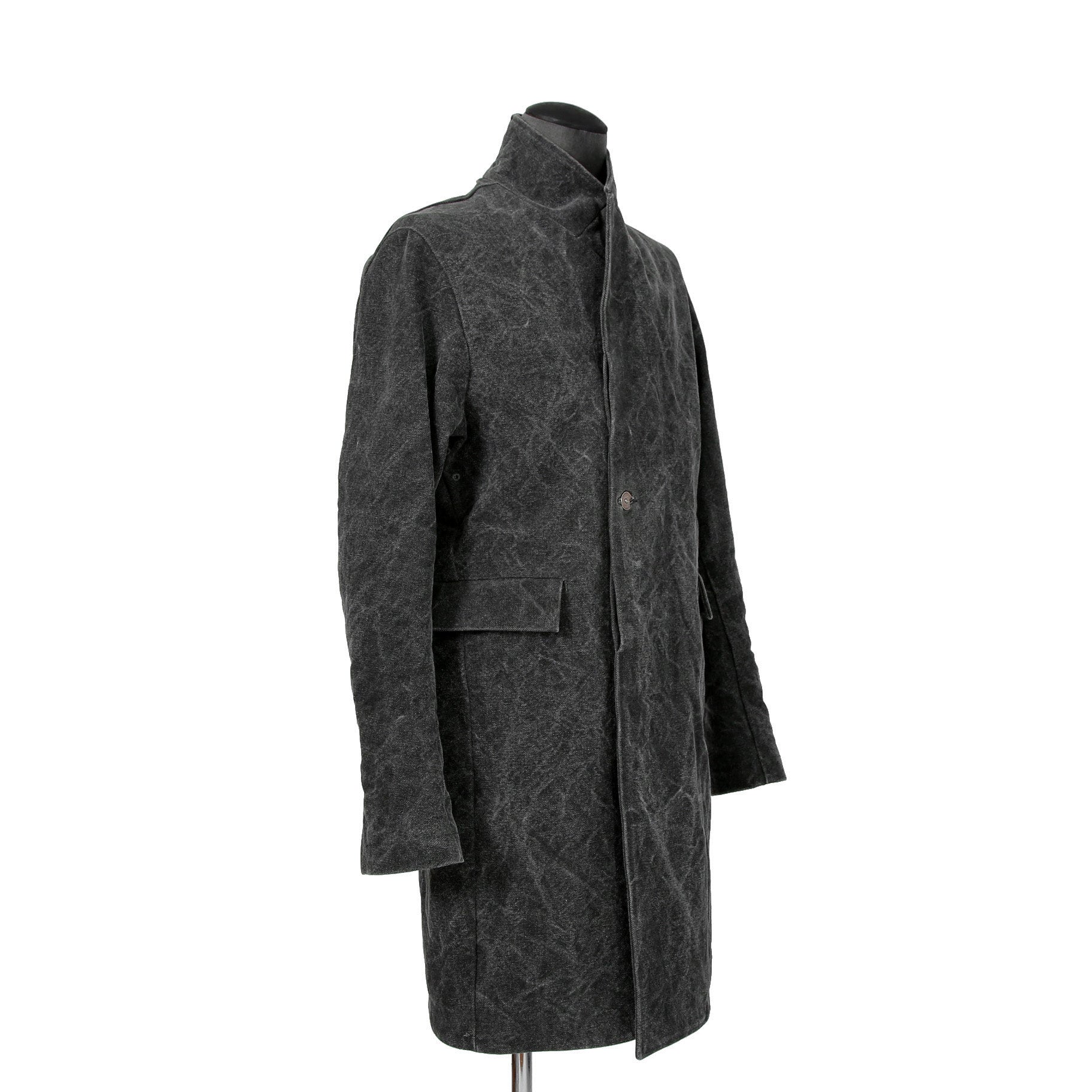 新品 taichimurakami タイチムラカミ / 24AW DOUBLE BREASTED WORK COAT  / size 6 (WASHED BLACK)