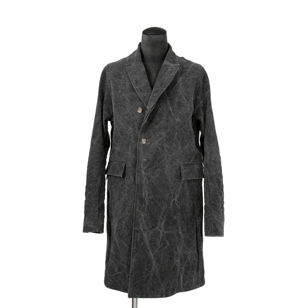 新品 taichimurakami タイチムラカミ / 24AW DOUBLE BREASTED WORK COAT  / size 6 (WASHED BLACK)