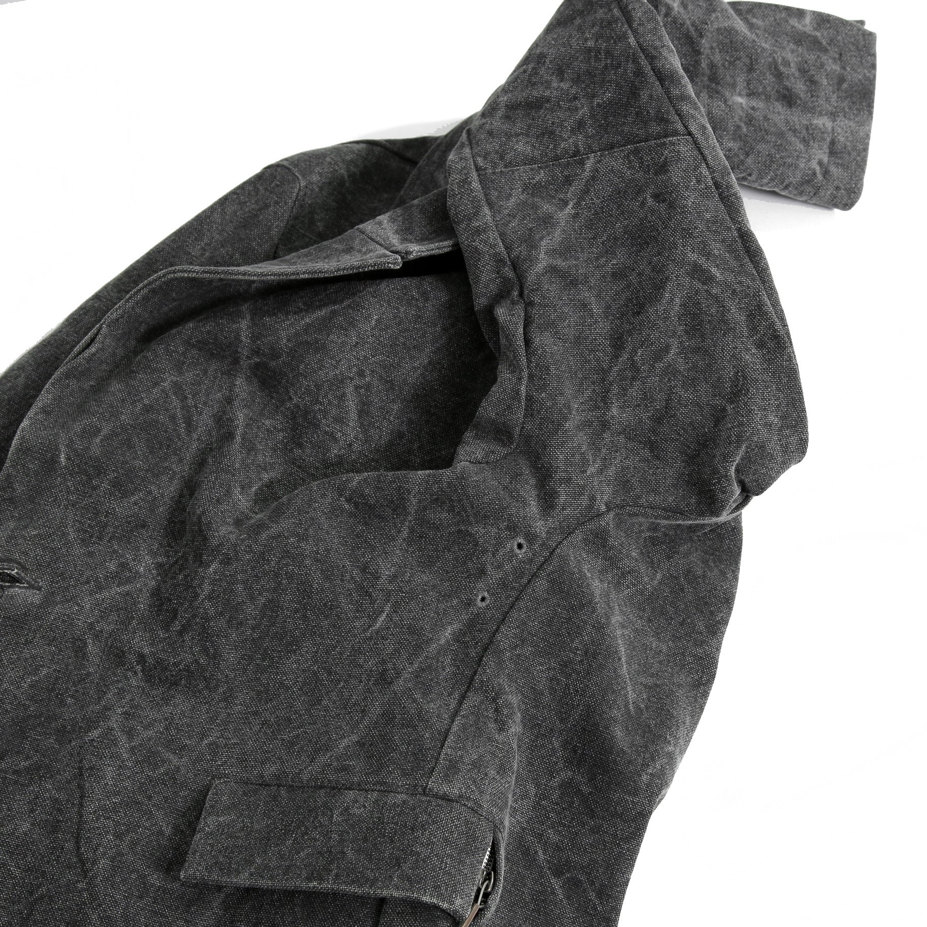 新品 taichimurakami タイチムラカミ / 24AW DOUBLE BREASTED WORK COAT  / size 6 (WASHED BLACK)