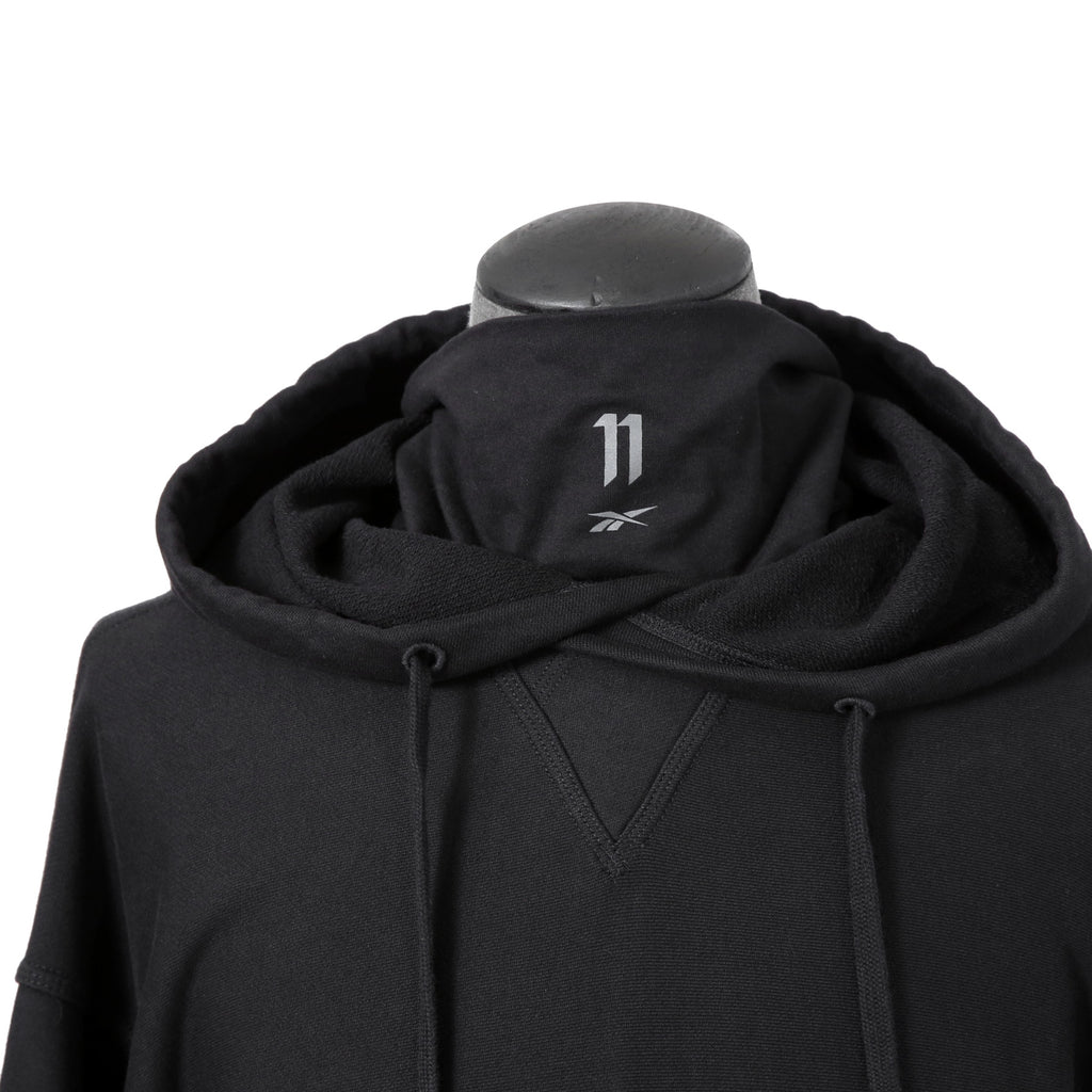 11 BY BORIS BIDJAN SABERI x Reebok LTD / 255SS 美品 CONSTRUCTED SWEAT HOODIE / size L (BLACK)