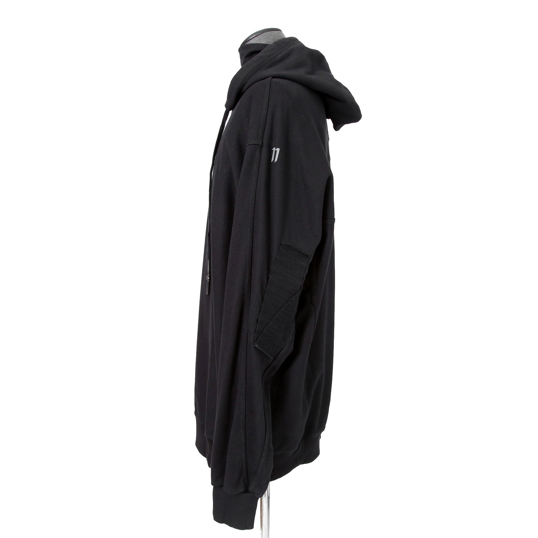 11 BY BORIS BIDJAN SABERI x Reebok LTD / 255SS 美品 CONSTRUCTED SWEAT HOODIE / size L (BLACK)