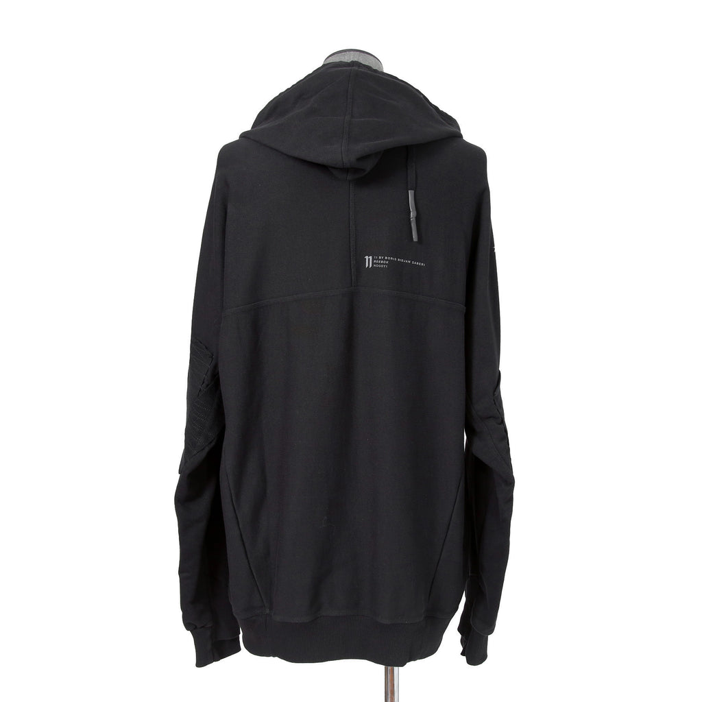 11 BY BORIS BIDJAN SABERI x Reebok LTD / 255SS 美品 CONSTRUCTED SWEAT HOODIE / size L (BLACK)