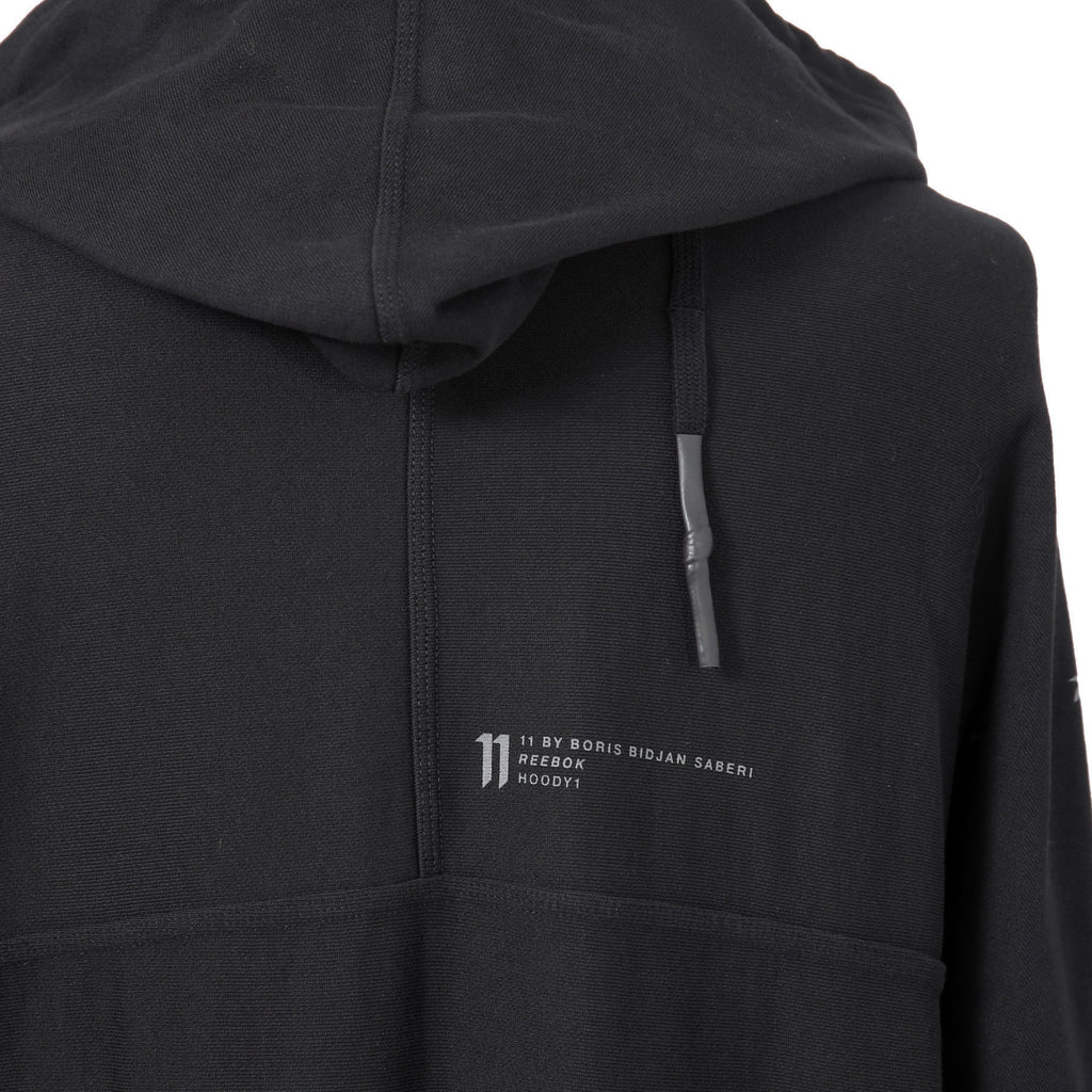 11 BY BORIS BIDJAN SABERI x Reebok LTD / 255SS 美品 CONSTRUCTED SWEAT HOODIE / size L (BLACK)