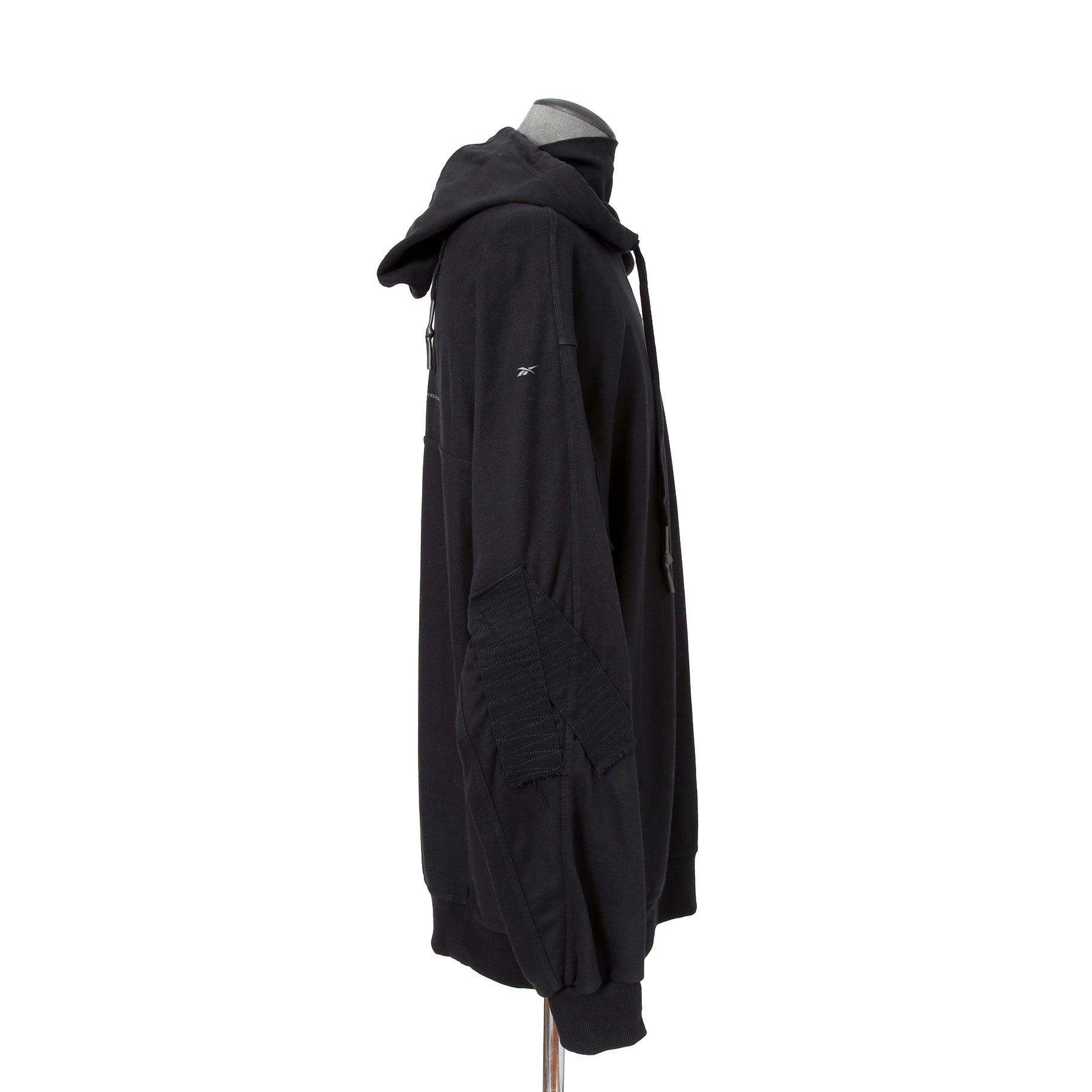 11 BY BORIS BIDJAN SABERI x Reebok LTD / 255SS 美品 CONSTRUCTED SWEAT HOODIE / size L (BLACK)
