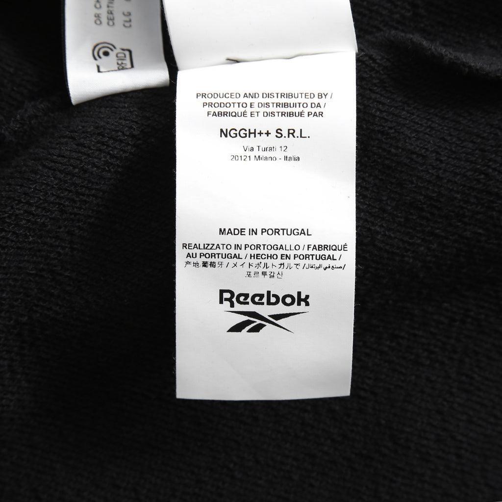 11 BY BORIS BIDJAN SABERI x Reebok LTD / 255SS 美品 CONSTRUCTED SWEAT HOODIE / size L (BLACK)