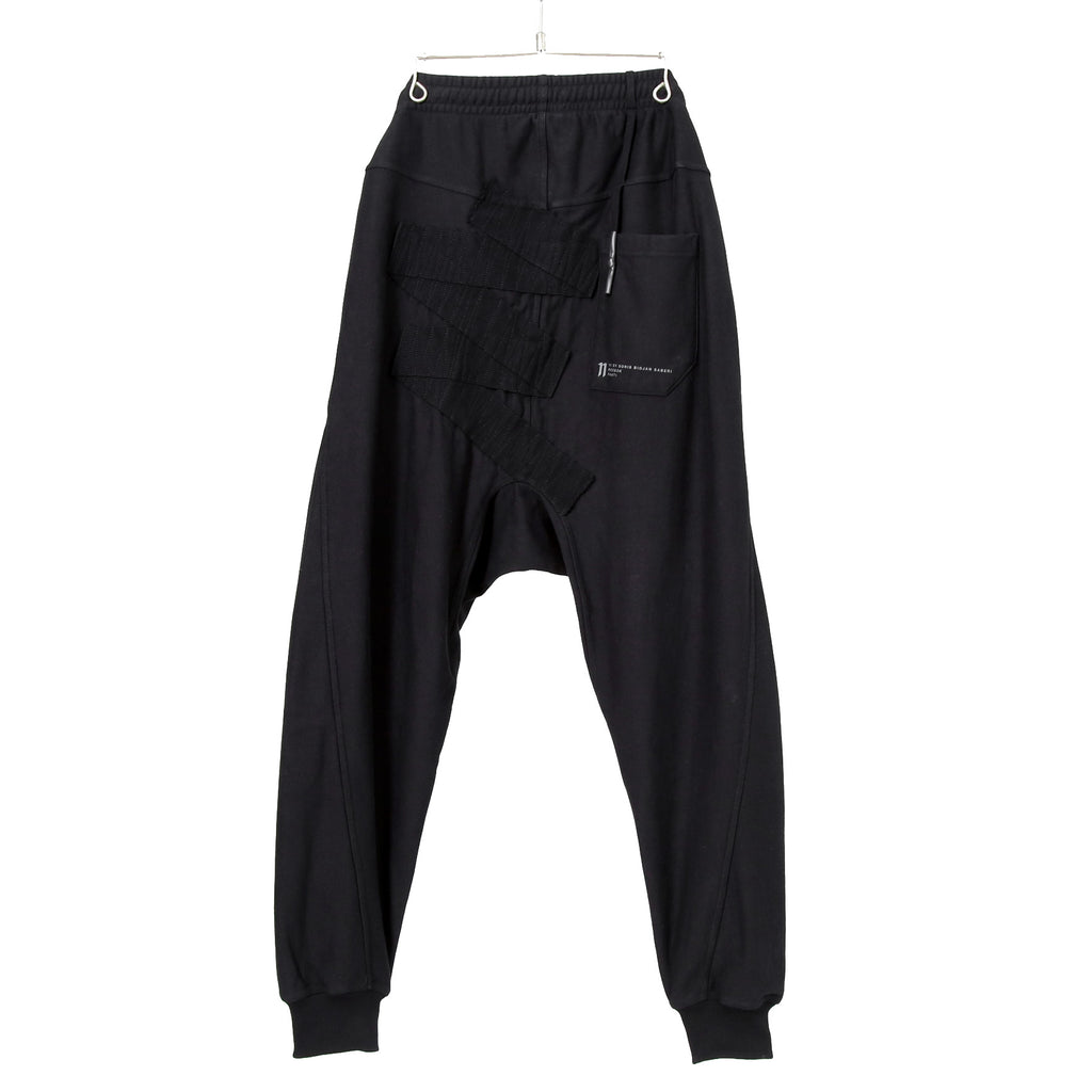 11 BY BORIS BIDJAN SABERI x Reebok LTD / 25SS 美品 CONSTRUCTED SWEAT JOGGER PANTS / size M (BLACK)