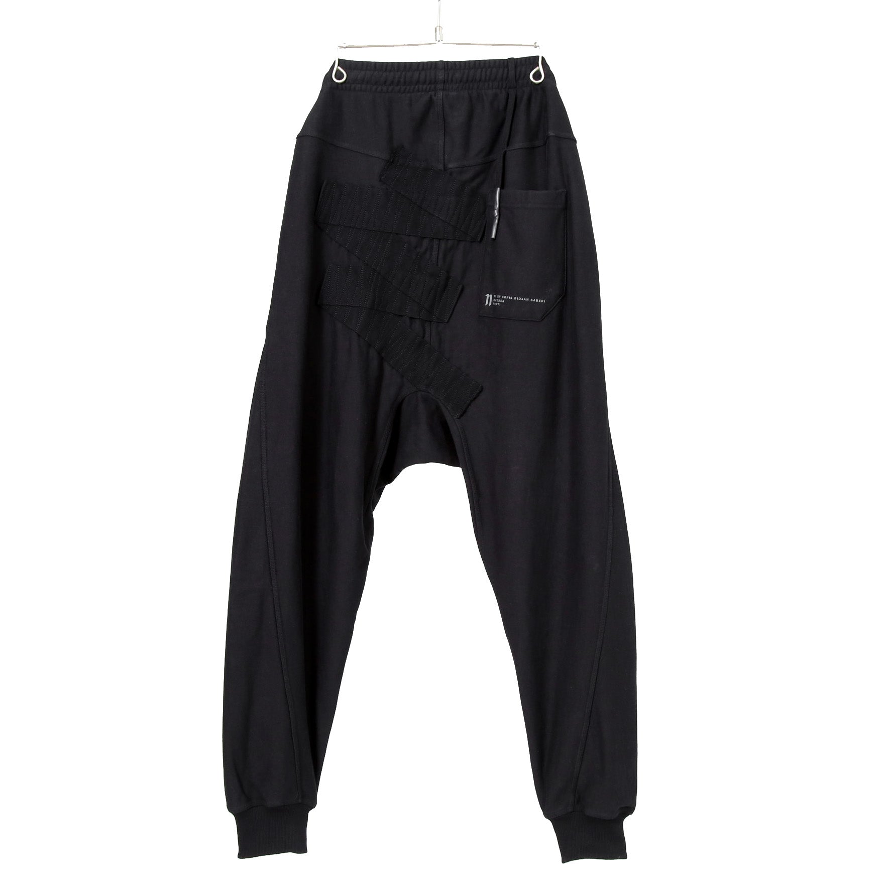11 BY BORIS BIDJAN SABERI x Reebok LTD / 25SS 美品 CONSTRUCTED SWEAT JOGGER PANTS / size M (BLACK)