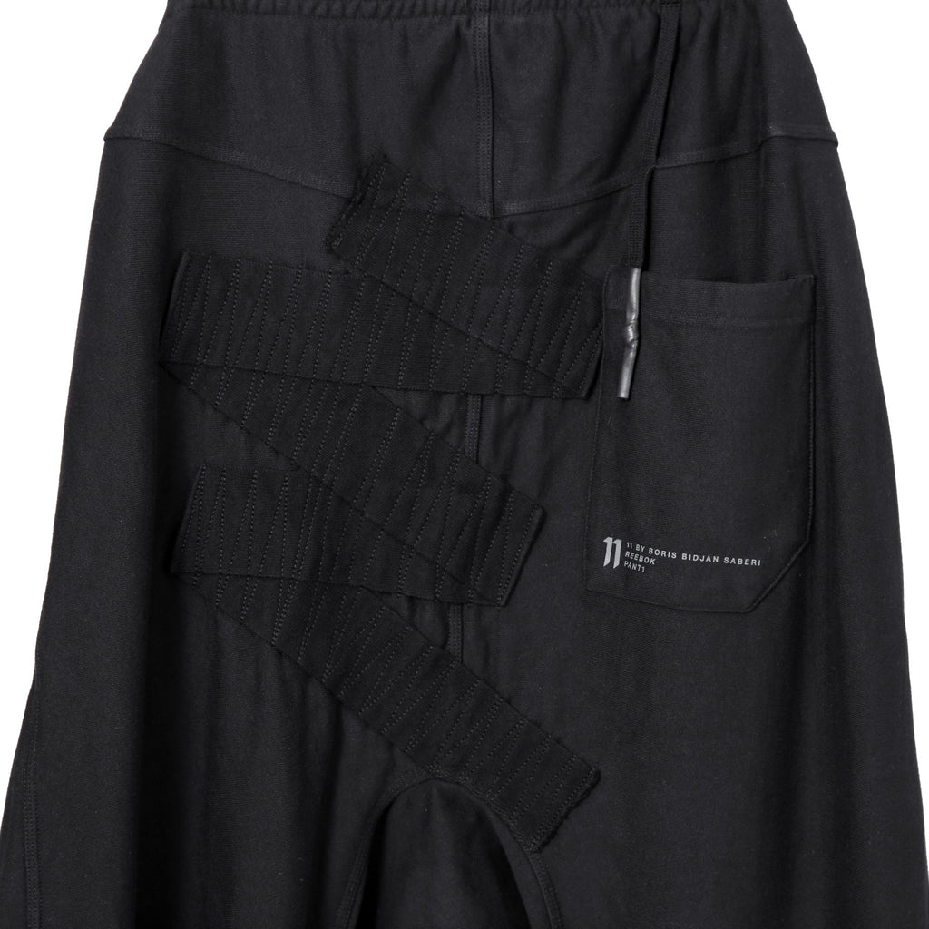 11 BY BORIS BIDJAN SABERI x Reebok LTD / 25SS 美品 CONSTRUCTED SWEAT JOGGER PANTS / size M (BLACK)