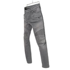 BALMAN バルマン / ストレッチ バイカー デニム  / スキニーパンツ  / size 29 (GRAY)