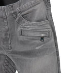 BALMAN バルマン / ストレッチ バイカー デニム  / スキニーパンツ  / size 29 (GRAY)