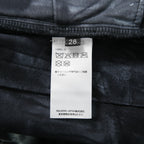 BALMAN PARIS バルマン パリ / タイダイ染め ストレッチ バイカー デニム / スキニーパンツ / size 28 (BLACK)