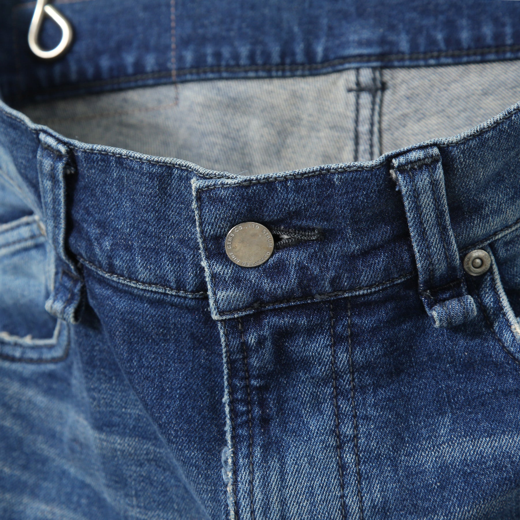 STRUM ストラム / 美品 22AW 12.5oz オーガニックコットン ストレッチデニム TIGHT JOE タイトストレート クラッシュ + リペア / size 30 (INDIGO)