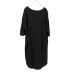 LEMURIA レムリア / BIAS HENRY NECK S/S TOP / DELAVIS PUNCH ROME / size FREE (BLACK)