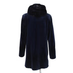 North Beach ノースビーチ / Mink Far Hooded Coat / NAVY