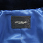 North Beach ノースビーチ / Mink Far Hooded Coat / NAVY